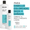 Nioxin Sistema 3 - Champú - Cabello Teñido y Dañado Con Debilitamiento Leve, 1000 ml