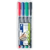Staedtler Foliopisy Lumocolor F 0,6mm dėklas 4vnt. (ST1140)