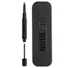 Nudestix, Brow Stylus, Atsparus vandeniui, Double-Ended, Eyebrow Kreminis Pieštukas - Gel 2-In-1, Ash Brown, 0.2 g