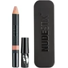 „Nudestix Intense Matte“ lūpų pieštukas ir skruostų skaistalai 2 viename „Whisper“ 2,8 g