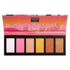 „Nyx Sugar Trip Squad“ žvilgančių šviestuvų paletė be žiaurumo, 01 SQUADHP, 30 g