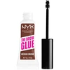 Nyx The Brow Glue Alcohol-Free Extreme Hold Eyebrow Gel 03 Medium Brown, 5 g