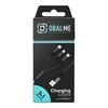 OBAL:ME 3in1 AllConnect greito įkrovimo USB-A/USB-C, Lightning, Micro-USB kabelis 1.2m juodos spalvos