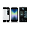 OBAL:ME 5D apsauginis stiklas telefonui Apple iPhone 7/8/SE2020/SE2022 Juodas