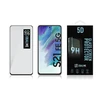 OBAL:ME 5D apsauginis stiklas telefonui Samsung Galaxy S21 FE 5G Juodas