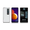OBAL:ME 5D apsauginis stiklas telefonui Samsung Galaxy M12/A32 5G/A12/A02s Juodas