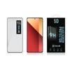 OBAL:ME 5D apsauginis stiklas telefonui Xiaomi Redmi Note 13 Pro 4G/5G Juodas