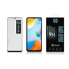 OBAL:ME 5D apsauginis stiklas telefonui Xiaomi Redmi 10C Juodas