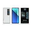 OBAL:ME 5D apsauginis stiklas telefonui Xiaomi Redmi Note 13 4G/5G Juodas
