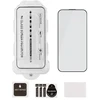 OBAL:ME 5D stiklinis ekrano apsauginis su aplikatoriumi Apple iPhone 15/16 Juodas