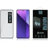 OBAL:ME 5D apsauginis stiklas telefonui Xiaomi Redmi Note 13 Pro+ 5G Juodas
