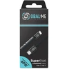 OBAL:ME Super Fast USB-C/USB-C pintas cabel 60W 1m Juodas
