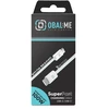 OBAL:ME Super Fast USB-C/USB-C pintas kabelis 100W 2m Baltas