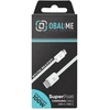 OBAL:ME Super Fast USB-C/USB-C pintas kabelis 100W 1m Baltas