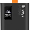 OBAL:ME EnergyPulse Powerbank 50000mAh 22.5W juodos spalvos