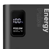 OBAL:ME EnergyPulse Powerbank 30000mAh 22.5W juodos spalvos