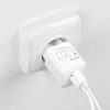 OBAL:ME GaN laidinis įkroviklis USB-A + USB-C 36W baltos spalvos