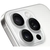 OBAL:ME lešio apsauga skirta Apple iPhone 15 Pro/15 Pro Max baltos spalvos Titanium