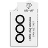 OBAL:ME Lens Protector skirtas Samsung Galaxy A37 5G/A57 5G Juodas