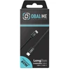 OBAL:ME LongRun USB-C/USB-C kabelis 60W 1m Juodas