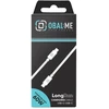 OBAL:ME LongRun USB-C/USB-C kabelis 60W 1m Baltas
