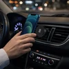 OBAL:ME MagNetix Core Automobilinis telefono laikiklis su belaidžiu įkrovimu 15W juodos spalvos