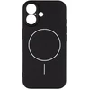 Dėklas OBAL:ME MagNetix matinis TPU dangtelis Apple iPhone 16, juodas