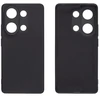 OBAL:ME Matte TPU dėklas telefonui Xiaomi raudonos spalvosmi Note 13 Pro 4G juodos spalvos