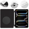 OBAL:ME MistyTab dėklas skirtas Apple iPad Air 4 (2020)/iPad Pro 11 (1/2/3/4) juodos spalvos