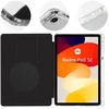 OBAL:ME MistyTab dėklas skirtas Xiaomi Redmi Pad SE juodos spalvos