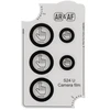 OBAL:ME Lens Protector skirtas Samsung Galaxy S24 Ultra Titanium juodos spalvos