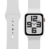 OBAL:ME silikoninė apyrankė skirta Apple Watch 38-41mm S-M baltos spalvos