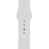 Obal:Me smartwatch strap for Apple Watch (38/40/41 mm) | Silicone | baltas