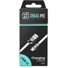 OBAL:ME Sleek USB-A/USB-C kabelis baltos spalvos