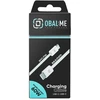 OBAL:ME Super Fast USB-C/USB-C pintas kabelis 60W 1m baltos spalvos