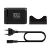 OBAL:ME Terminal GaN Desk Charger 4C2A 100W Juodas