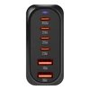 OBAL:ME Terminal GaN Desk Charger 4C2A 100W Juodas