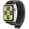 OBAL:ME Textile apyrankė skirta Apple Watch 42-49mm M-L pilkos spalvos/žalios spalvos