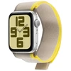 OBAL:ME Textile apyrankė skirta Apple Watch 42-49mm M-L rusvai gelsvas/Geltona