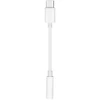 Oem Adapteris AUX Type C (male) to Jack 3,5 mm (female) baltas