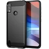 Hurtel Carbon dėklas skirtas Motorola Moto E7i Power, juodas