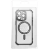 Oem Originalus „iPhone 17 AIR“ dėklas su „Antishock Electro“ apsauga, suderinamas su „MagSafe“ ir juodas