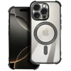 Oem Originalus „iPhone 17 AIR“ dėklas su „Antishock Electro“ apsauga, suderinamas su „MagSafe“ ir juodas