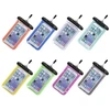 Oem Atsparus vandeniui bag for mobile phone with plastikas closing oranžinis