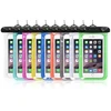 Oem Atsparus vandeniui bag for mobile phone with plastikas closing oranžinis