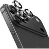 Oem Benks Apsauginis stiklas Glass Warrior Metal Lens Protector telefonui skirtas Apple iPhone 17 Pro/17 Pro Max (objektyvui 3 vnt) juodas