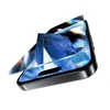 Benks apsauginis stiklas Glass Warrior Sapphire Coating (LS65) skirtas Apple iPhone 16 Pro Max juodos spalvos (Thin Edge)