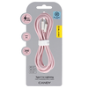 Oem Blavec kabelis Candy braided – Type C į Lightning – PD 20W 2,4A 2 metrai (CCA-CL24P20) rožinės spalvos