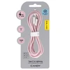 Oem Blavec kabelis Candy braided – Type C į Lightning – PD 20W 2,4A 2 metrai (CCA-CL24P20) rožinės spalvos