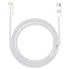 Oem Blavec Cable Candy braided – Type C to Lightning – PD 20W 2,4A 1 metre Apple CarPlay (CCA-CL24W10) baltas